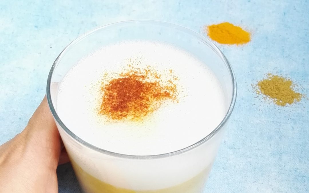 Kurkuma latte golden milk gezonde zaken